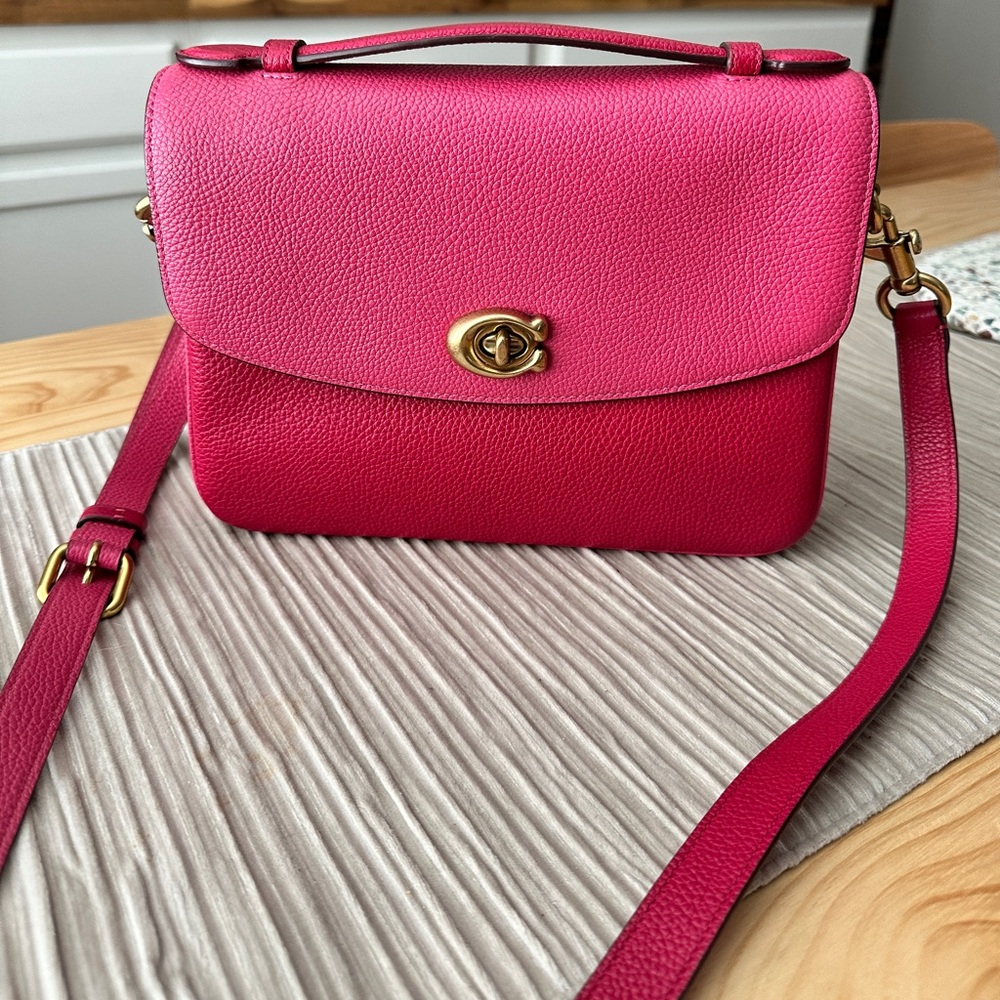 Coach Cassie Crossbody Pink/Red
